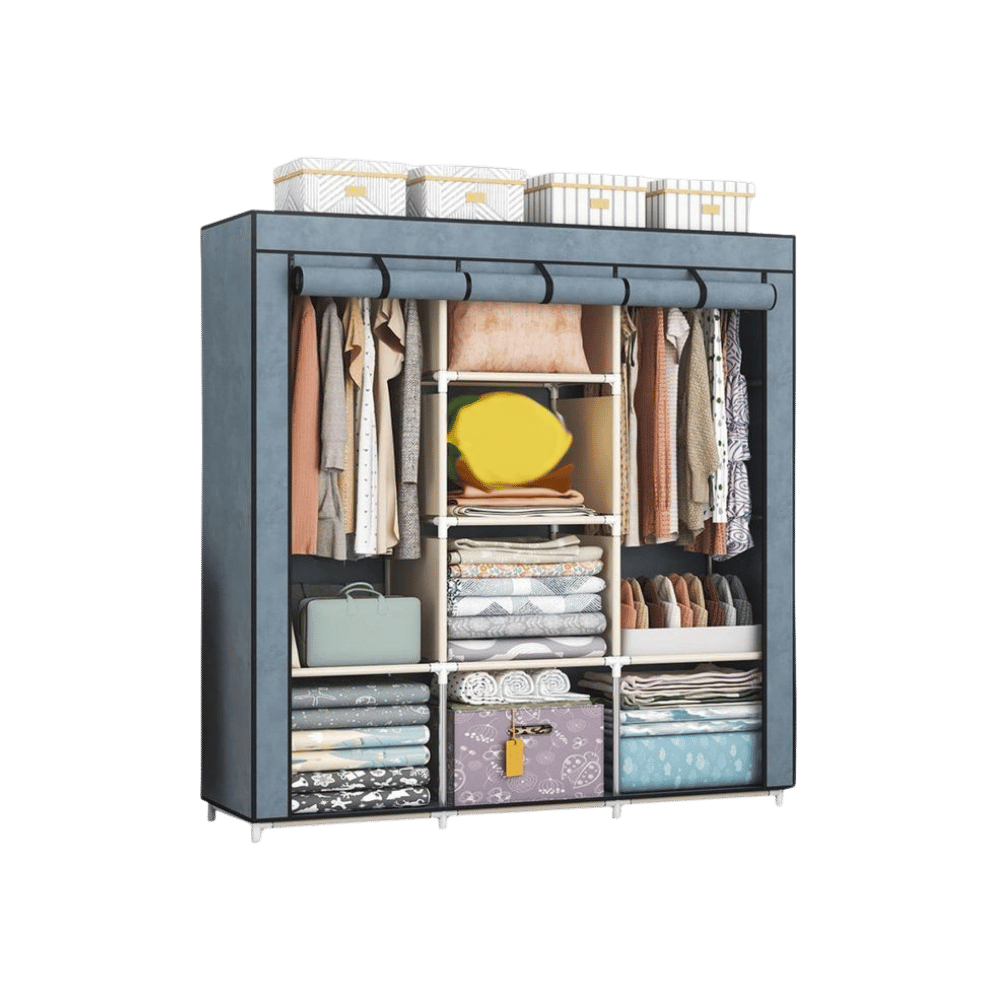 خزانة ملابس قماشية محمولة